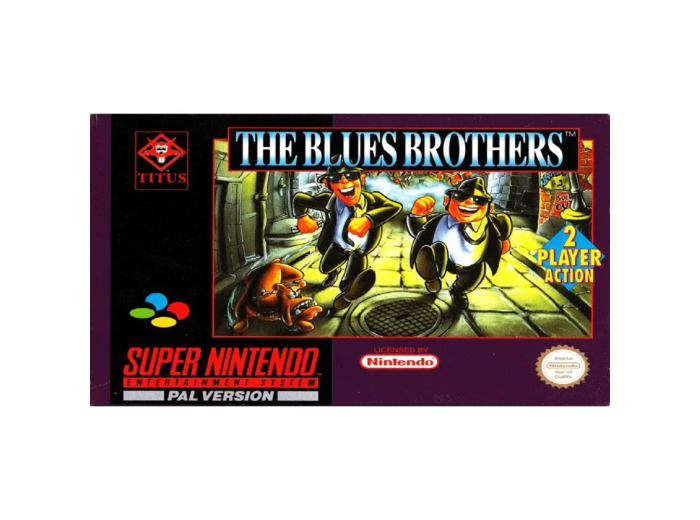 Jeu Snes The Blues Brothers Super Nintendo Nes