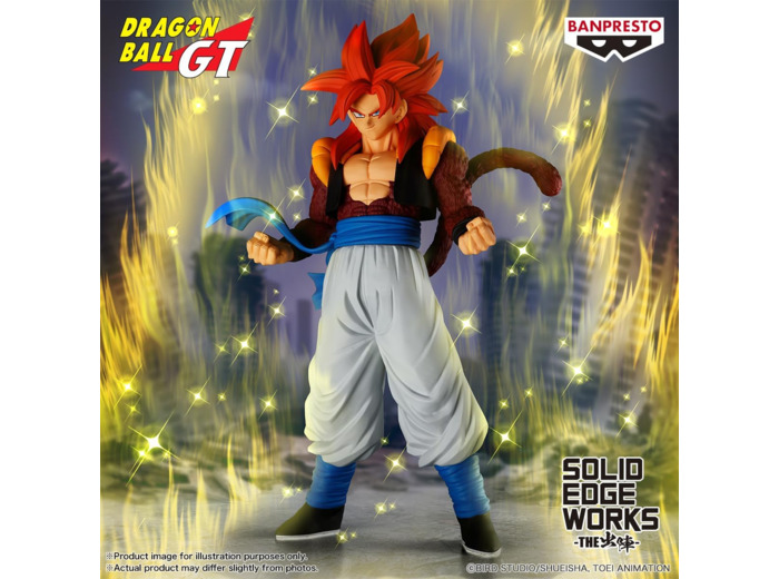 [FIGURINE] Dragon Ball GT - Solid Edge Works - Gogeta Super Saiyan 420 cm