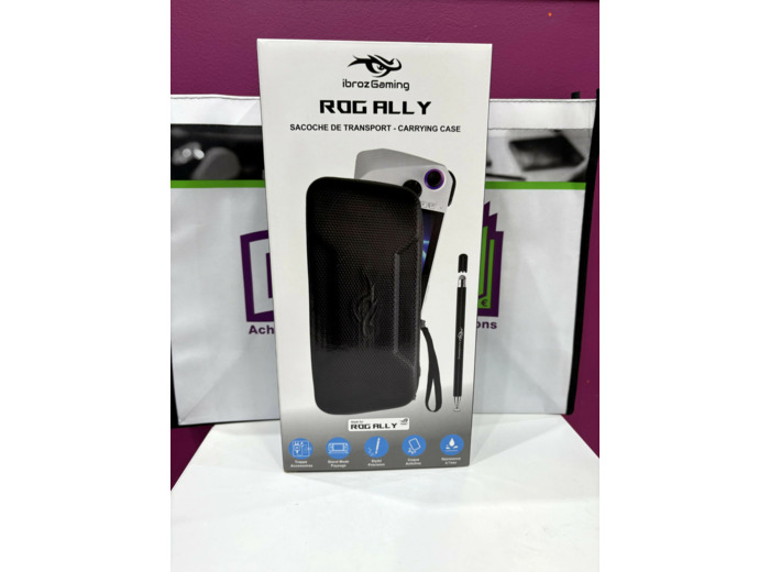 Housse de protection IBROZ Sacoche de transport pour ROG ALLY noire