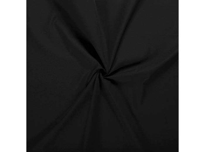 Selection Coup de coudre - Tissu Gabardine de Coton Uni Couleur Noir