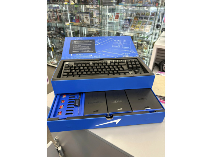 Mountain Everest Max MX Red - gaming keyboard, gray AZERTY