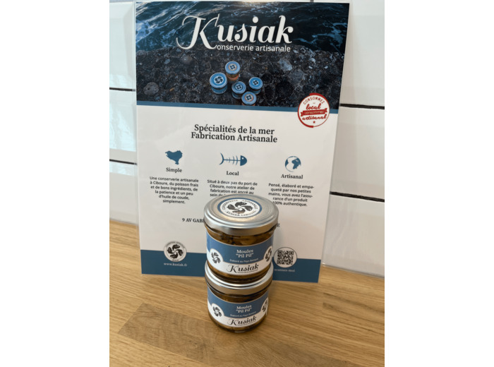 Moules « Pil Pil » 100g