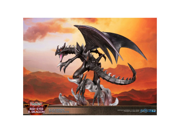 [FIGURINE] Yu-Gi-Oh! - FIRST 4 Figure - Red eyes B. dragon black édition