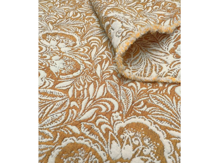 Singulière par Cousette - Tissu Jacquard  "Maarinsky" Ocre