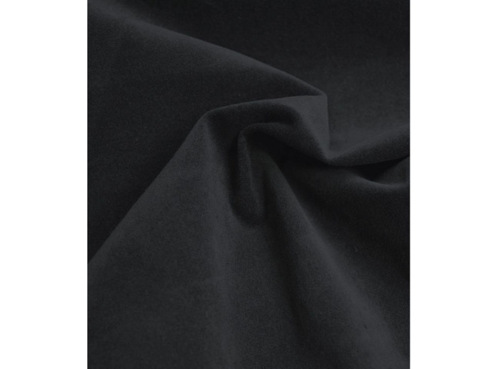 Singulière par Cousette - Tissu Velours Nuit Noire