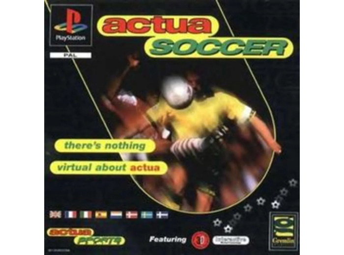 Jeu PS1 Actua Soccer