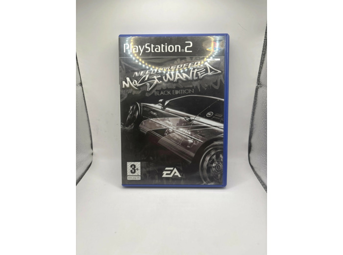 Jeu PS2 Need for Speed Most Wanted Black Edition