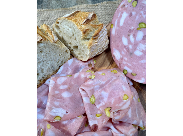 Mortadella à la pistache