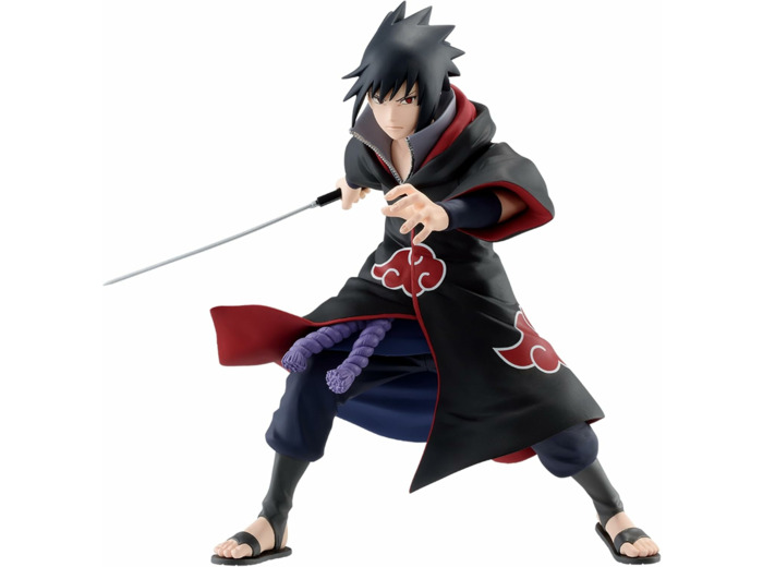 Naruto Shippuden- Figurine Sasuke Uchiha Akatsuki Vibration Stars IV