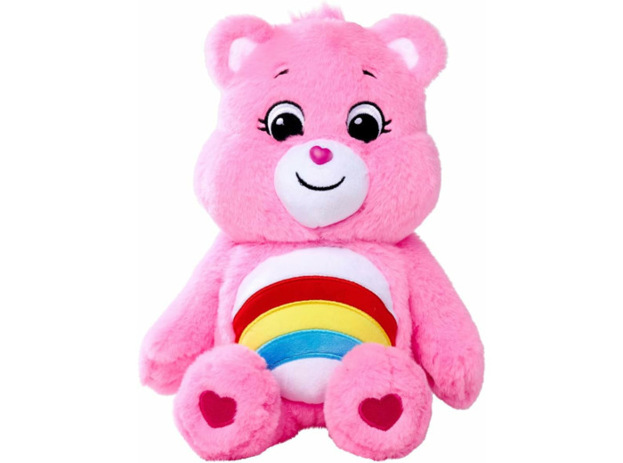 BISOUNOURS Toucâlin rose Peluche BOX 35cm