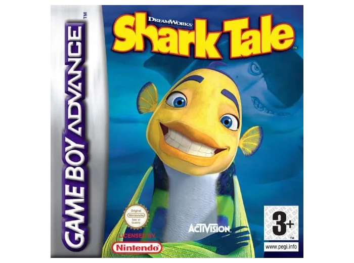 Jeu GBA GameBoy Advance - Grosse Haie - Kleine Fische / Shark Tale