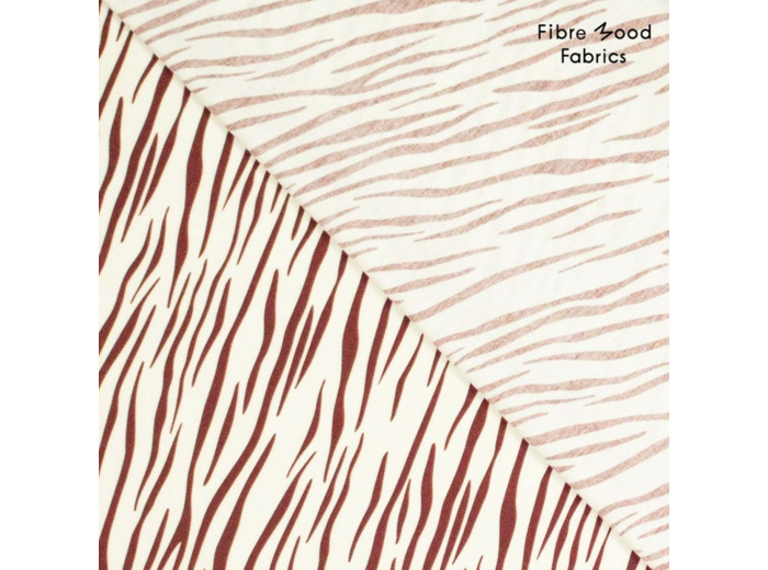 Fibre Mood - Tissu Popeline de Coton "India" Imprimé Animal