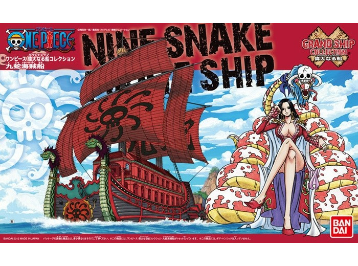 One Piece - Grandship Collection - Maquette Nine Snake Pirate Ship 15 cm