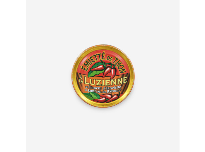 Émietté de Thon à la Luzienne au piment d'Espelette et jambon de Bayonne 160g