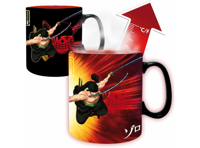 [MUG] ONE PIECE - Mug Heat Change - 460 ml - Zoro & Sanji