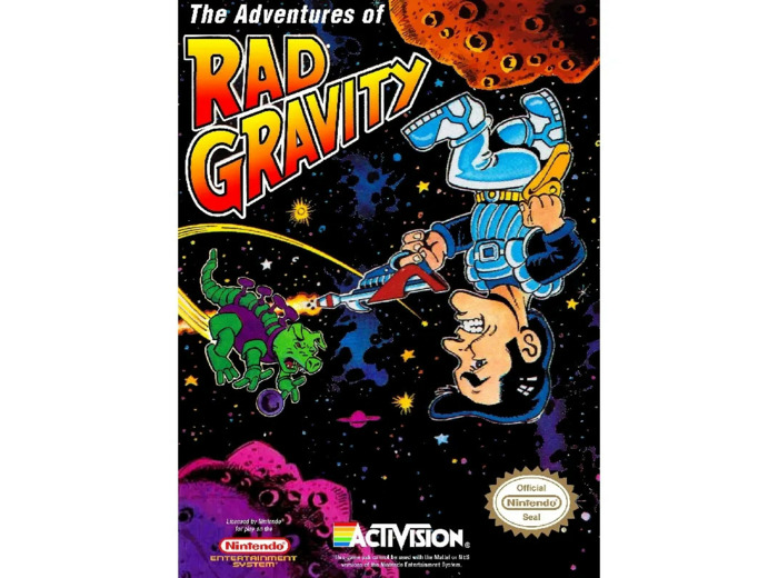 Jeu Nes The Adventures of Rad Gravity