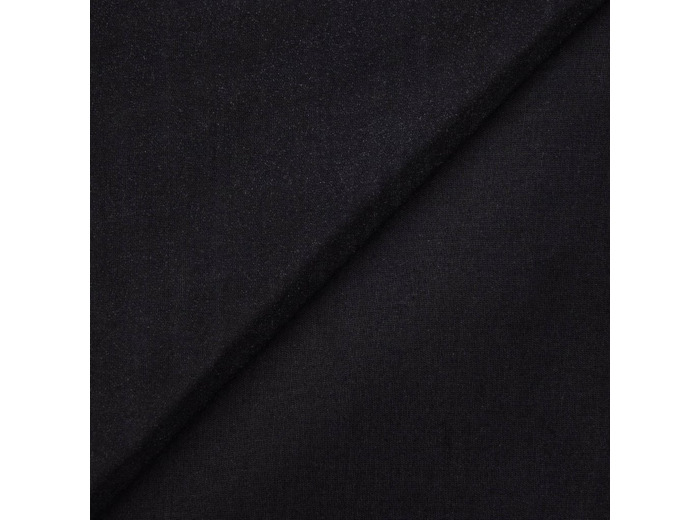 Sélection Coup de coudre - Entoilage de Coton Superfin Thermocollant Uni Couleur Noir