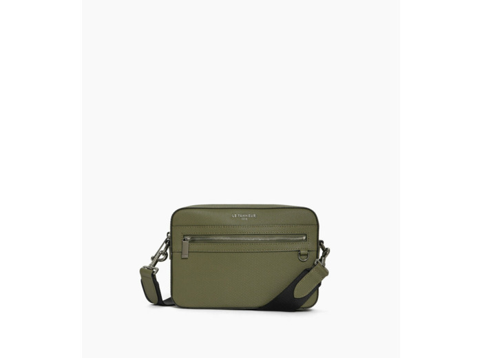 Petite sacoche Emile en cuir signature T