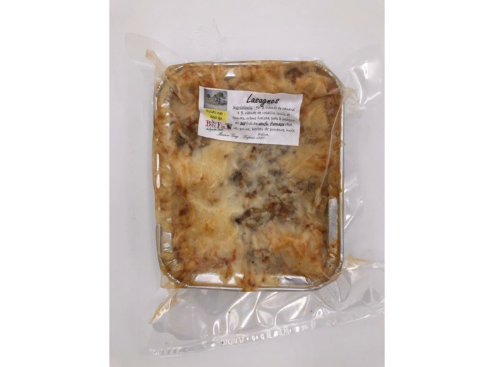 Lasagnes de canard 500 g