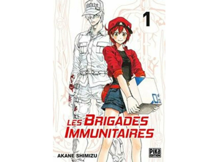Livre Les Brigades Immunitaires- Tome 1