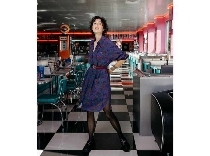 Singulière par Cousette – Patron Couture Robe Chemise "Djette" du XS au XXXL