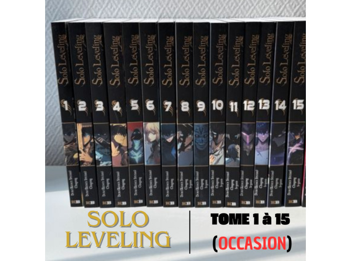 [COLLECTION MANGA] SOLO LEVELING - Tome 1 à 15 - (Occasion)