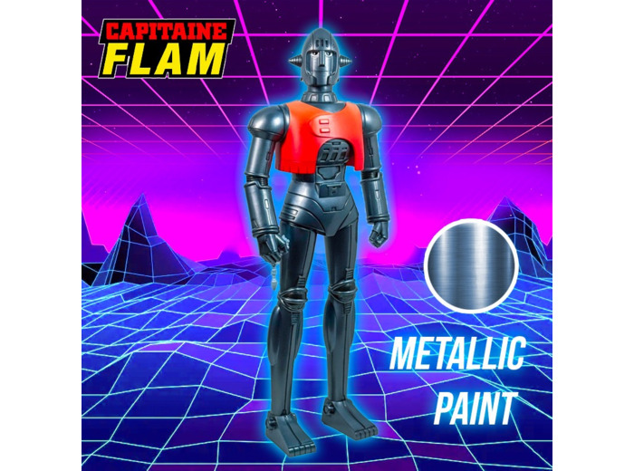 CAPITAINE FLAM Figurine 9 inch Crag Metallic version HL PRO