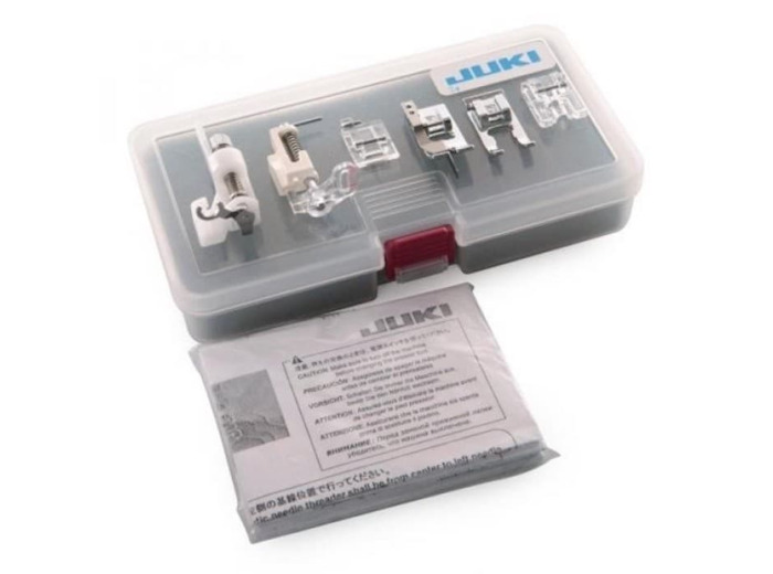 JUKI – Set "Quilter Avancé" 6 Pieds Presseurs pour Machines à Coudre des Séries G, F et DX