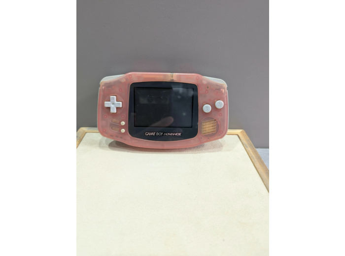 Console Nintendo GAME BOY ADVANCE MAGMA : ROUGE TRANSPARENTE