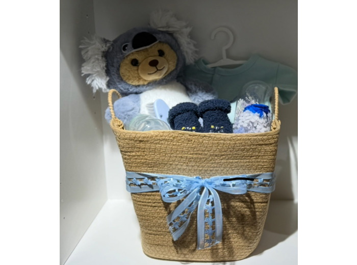 Panier naissance doux câlin