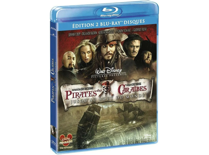 Blu-Ray Pirates des Caraïbes : Jusqu'au bout du Monde