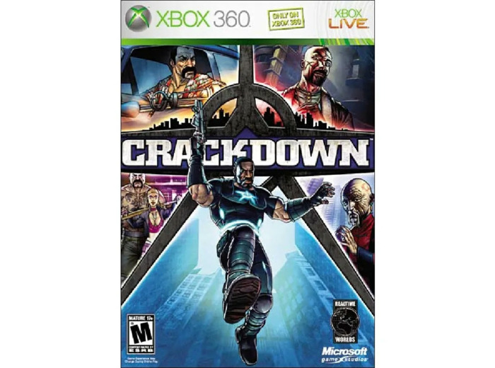 Jeu Xbox 360 Xb360 Crack Down