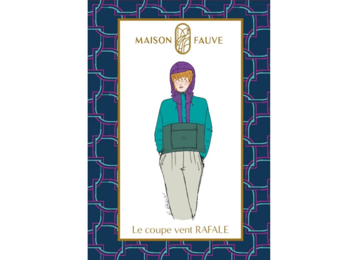 Maison Fauve – Patron Femme Coupe Vent "Rafale" du 34 au 52