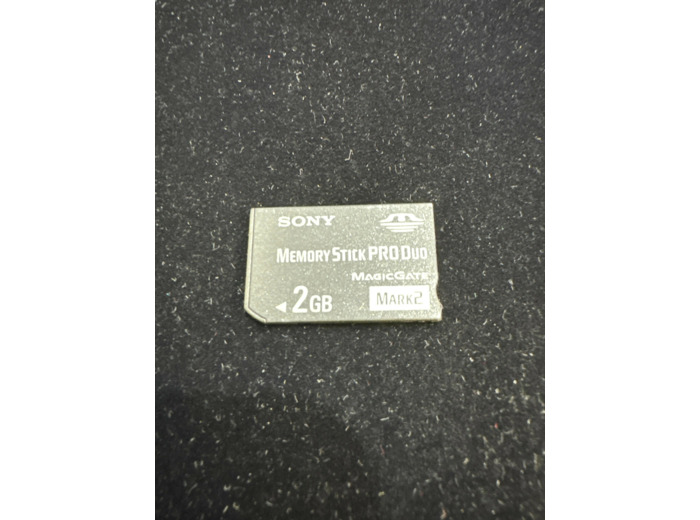 Carte mémoire Sony Memory Stick PRO Duo