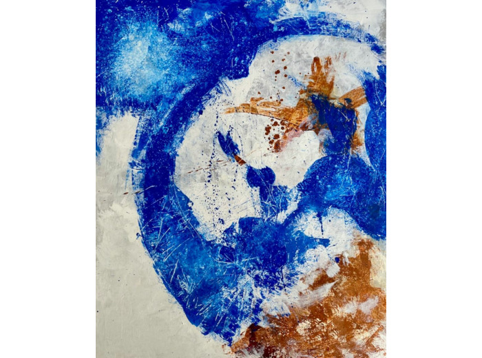 « Mi Air » - Tableau - Acrylique sur toile - 81x100 cm