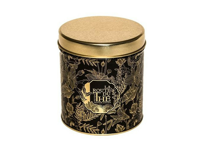 GRANDE BOITE À THÉ NOIRE - LA ROUTE DU THÉ