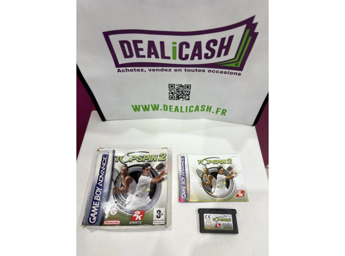 Jeu GBA Top Spin 2