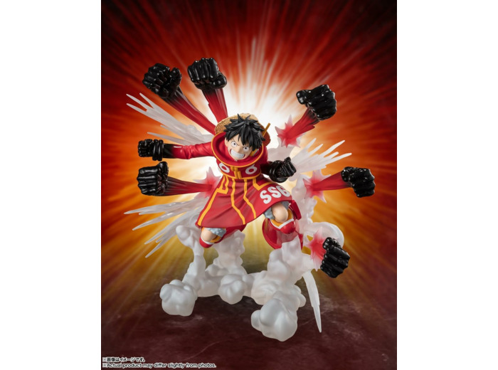 [figurine] One Piece [Extra Battle] Monkey D. Luffy -Gum-Gum Hawk Gatling- Figurine de collection FiguartsZERO