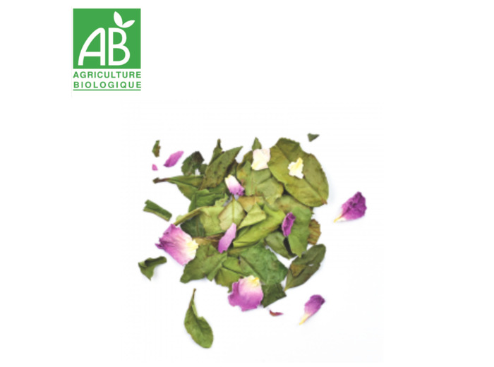 Thé Blanc à la rose - 100g