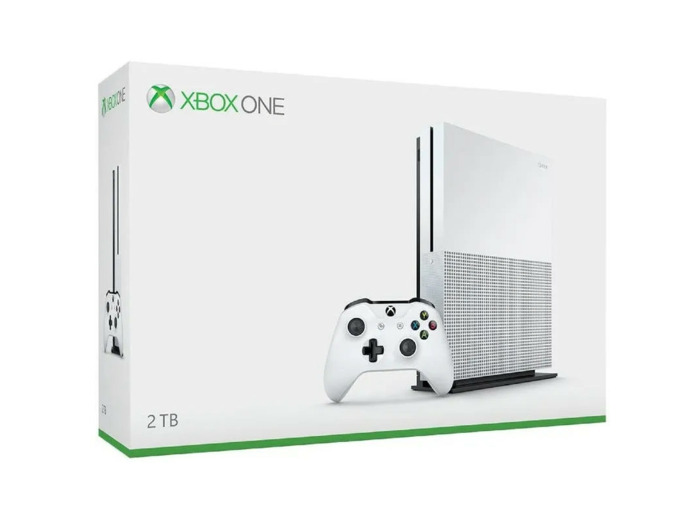 Console Microsoft Xbox One S 2to Blanche