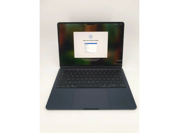 Ordinateur Portable Apple MacBook Air MW123FN/A - Début 2025 - 13.6' M4 16 Go RAM 256 Go SSD Noir AZERTY