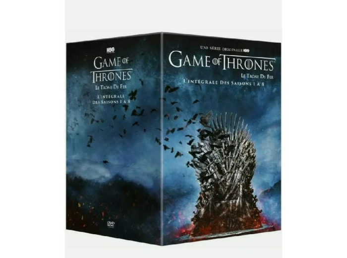 Coffret Dvd Game Of Thrones le Trône de Fer- L'intégrale des Saisons 1 à  8