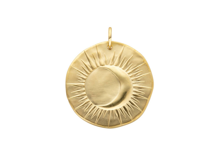 Médaille Arthus Bertrand Eclipse 25mm vermeil