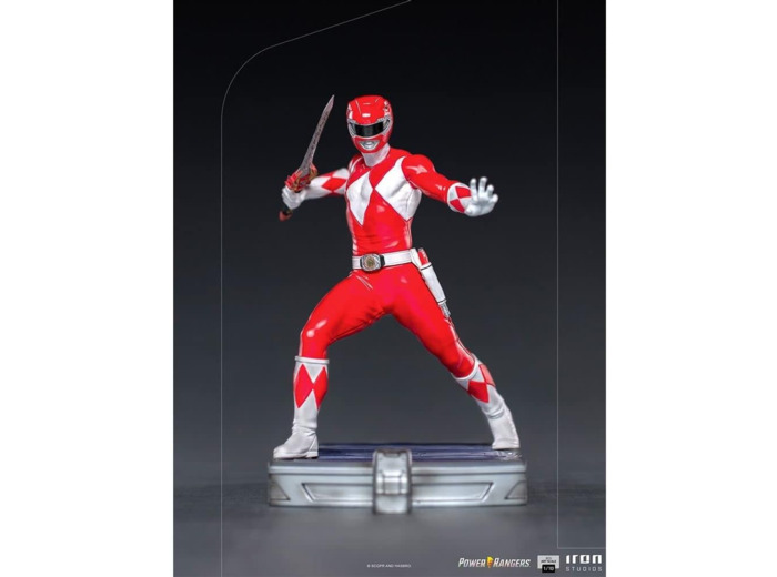 [EXCLU WEB] Power Rangers - statuette 1/10 BDS Art Scale - Red Ranger 17 cm