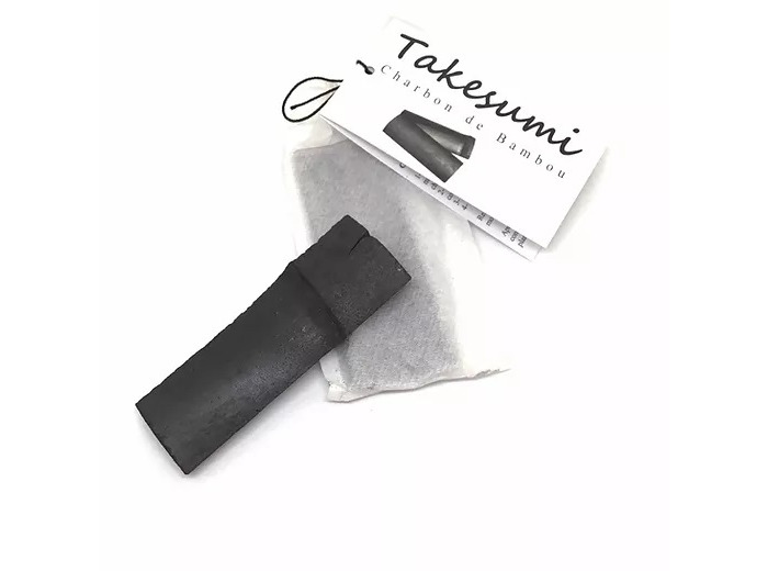 Baton de charbon actif bambou