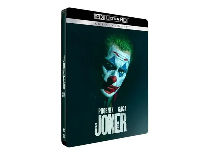 Blu-Ray Joker - Folie à Deux [4K Ultra HD + Blu - Ray - Boîtier SteelBook limité]