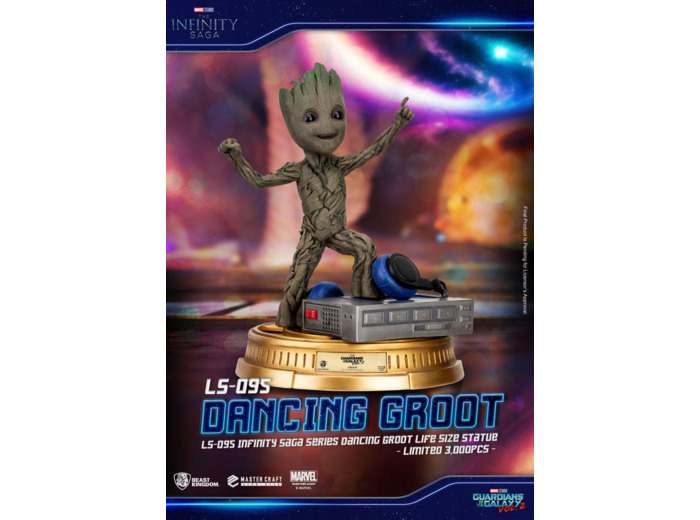 [Taille Réel] Les Gardiens de la Galaxie 2 - statuette 1/1 - Dancing Groot Exclusive
