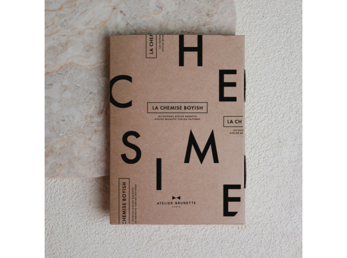 Atelier Brunette – Patron Couture La Chemise Boyish de 34 au 50