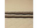 Sélection Coup de Coudre – Tissu Matelassé Leger à Motif Losange Uni Beige