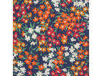 Liberty London - Tissu Sea Blossoms Tana Lawn Coton Bleu Marine